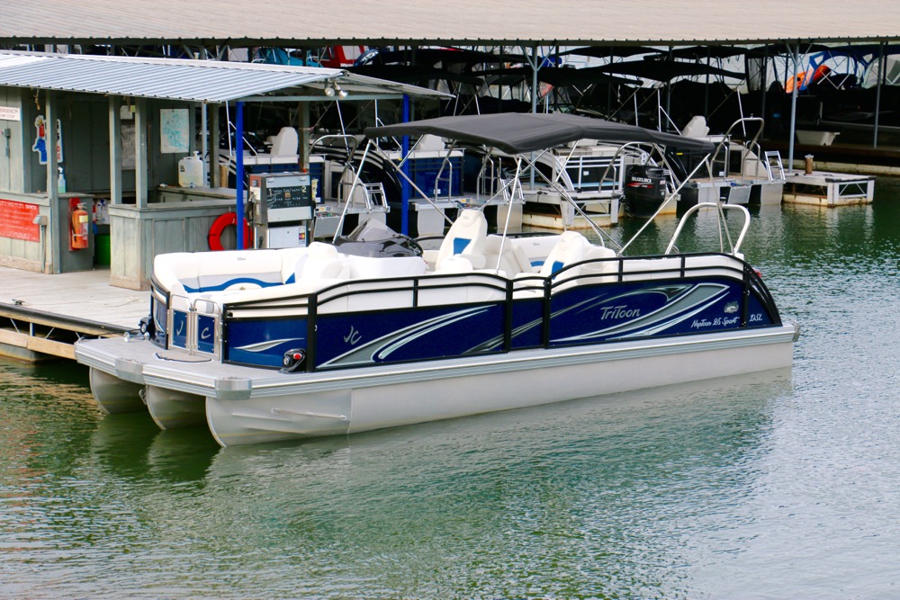 2019 JC TriToon Neptoon Sport 25TT blue - 1