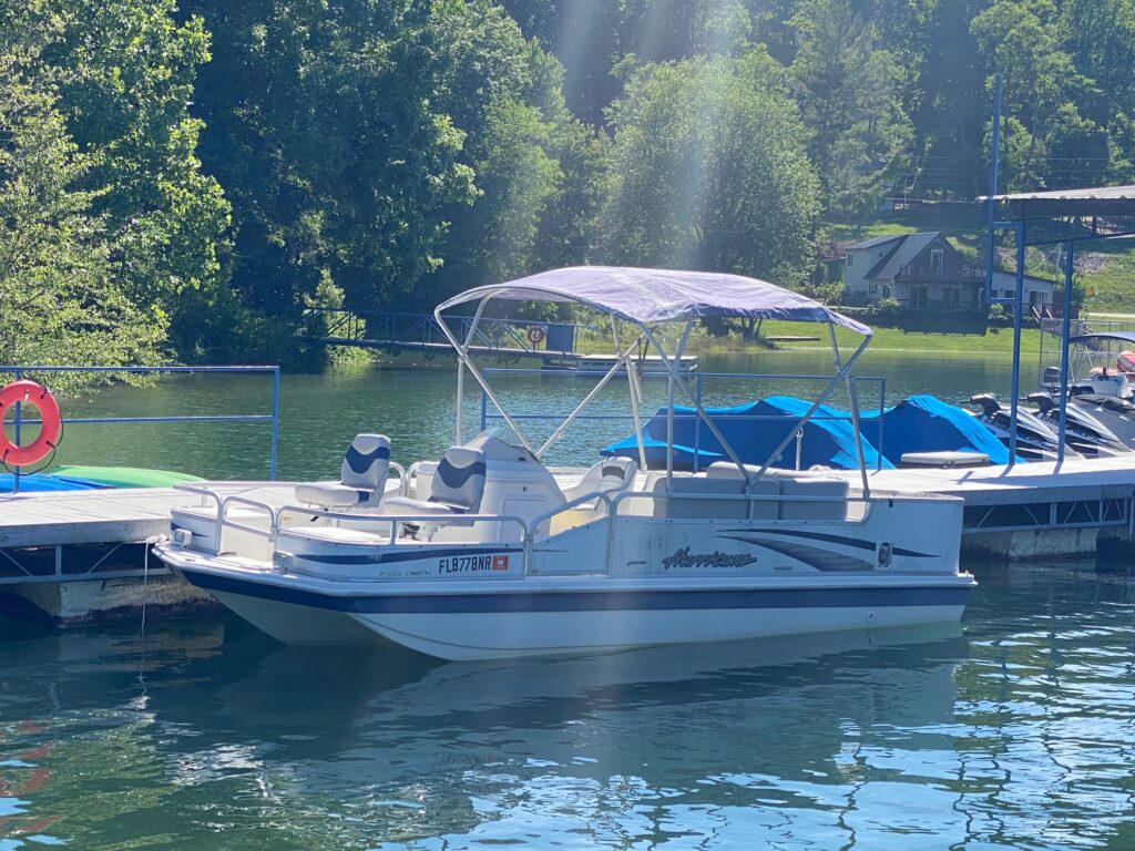 Hurricane deck boat for sale