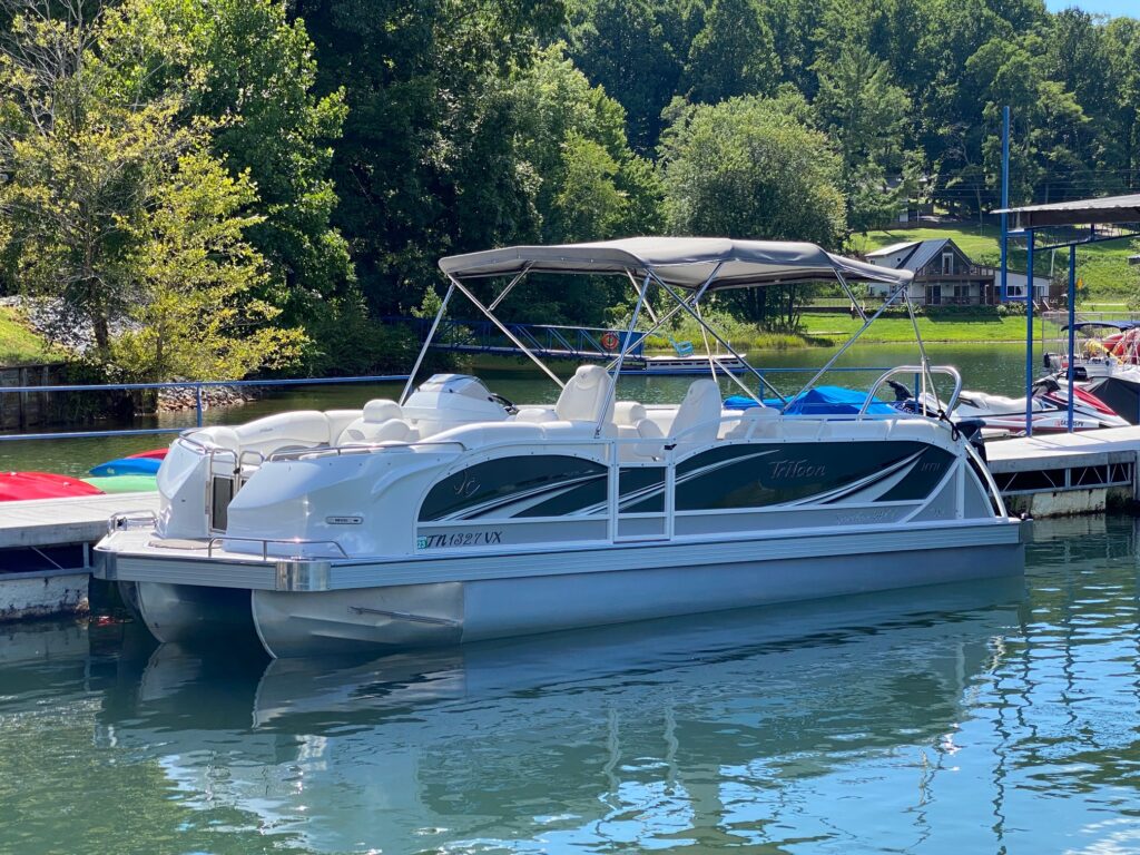 2020 JC SportToon TriToon for sale in Georgia Suzuki 350
