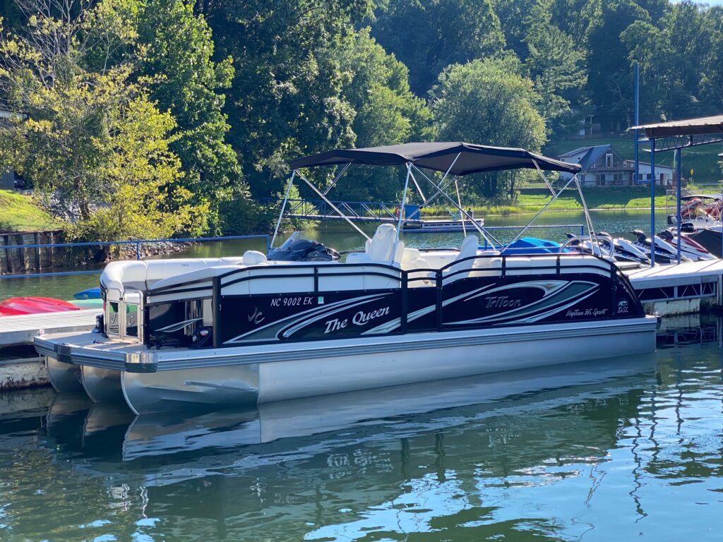 2019 JC TriToon Suzuki 250SS for sale in North Georgia Lake Chatuge boat dealers