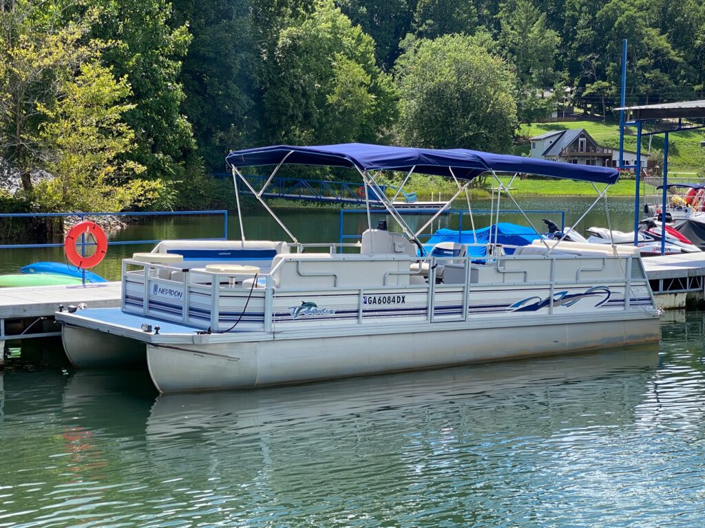 JC Pontoon boat for sale lake chatuge hiawassee ga
