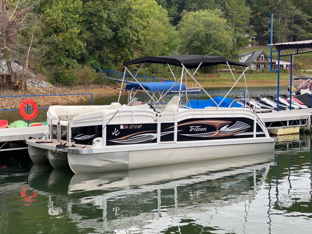 2016 JC TriToon Sport Pontoon Boat for sale in North Georgia Lake Chatuge