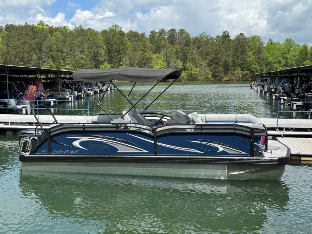 JC TriToon pontoon boat for sale hiawassee north ga atlanta chattanooga seneca asheville nc boat dealers