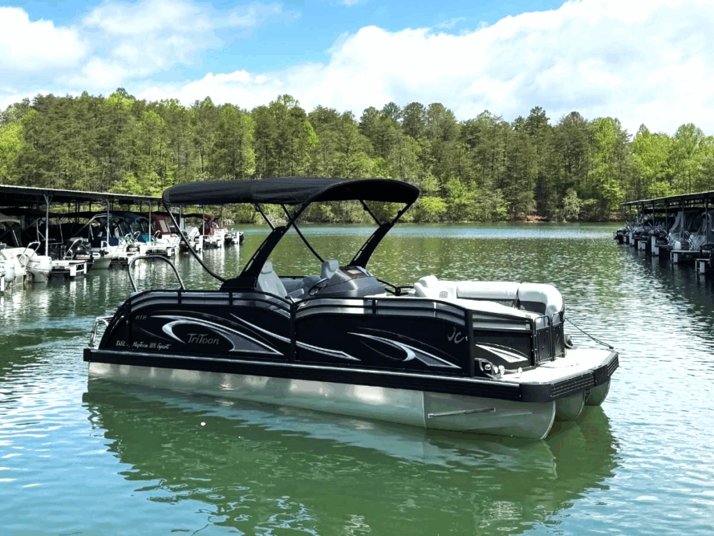 JC TriToon pontoon boat for sale hiawassee north ga atlanta chattanooga seneca asheville nc boat dealers