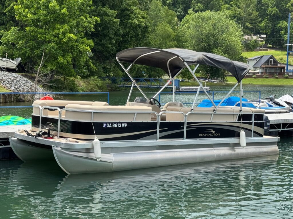 tritoon boats for sale pontoon boat lake chatuge ga north georgia near atlanta
