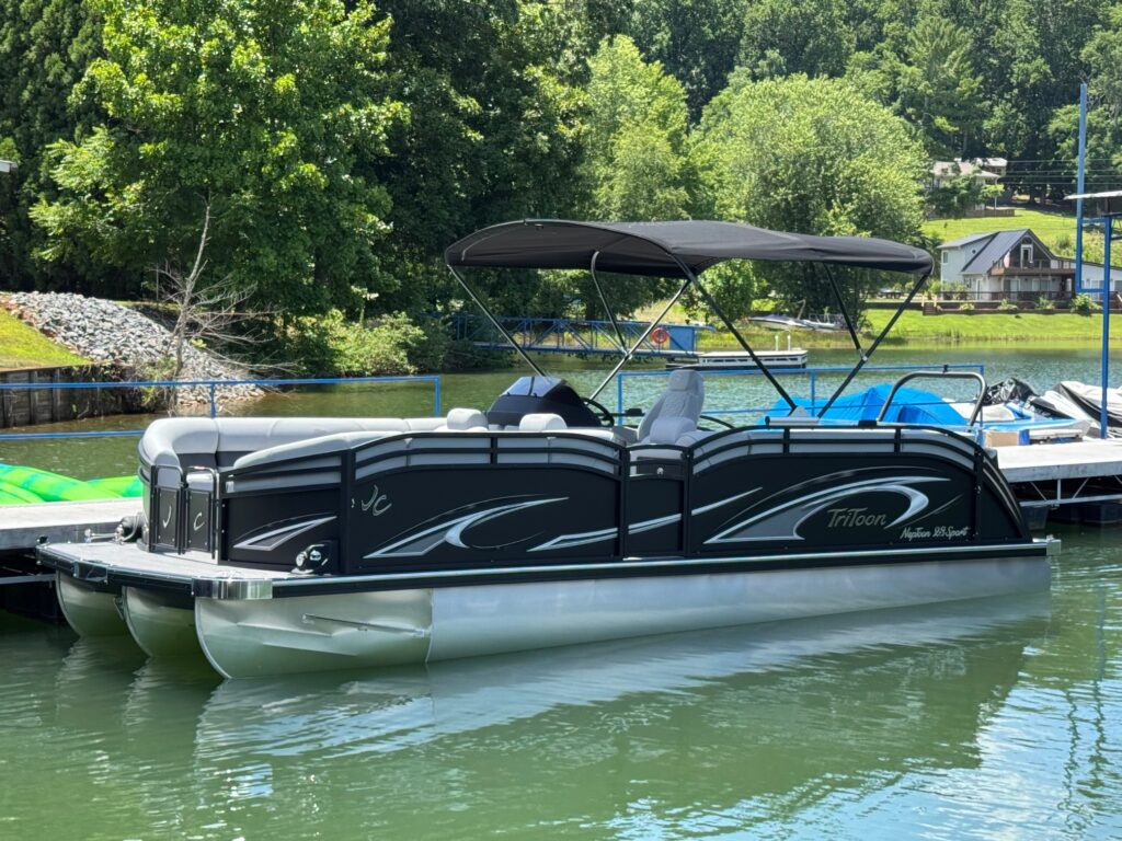 JC TriToon pontoon boat for sale hiawassee north ga atlanta chattanooga seneca asheville nc boat dealers