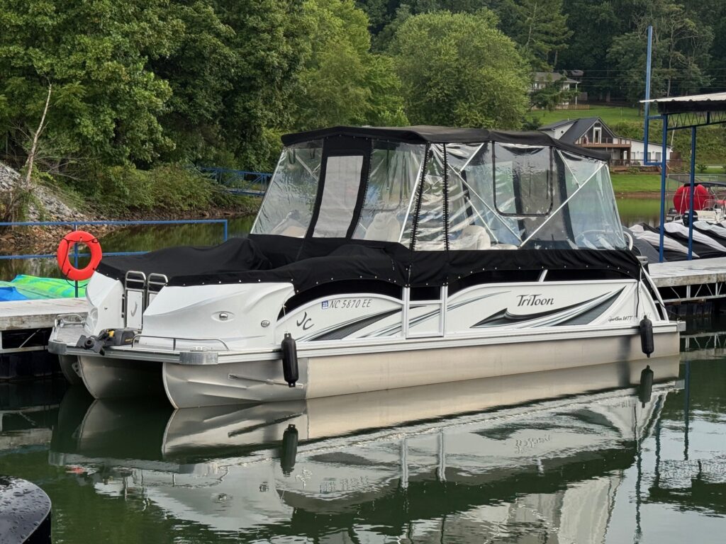 tritoon boats for sale pontoon boat lake chatuge ga north georgia near atlanta