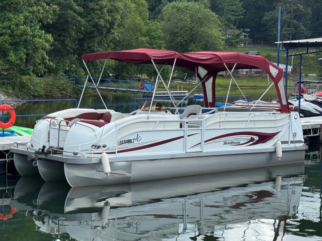 tritoon boats for sale pontoon boat lake chatuge ga north georgia near atlanta