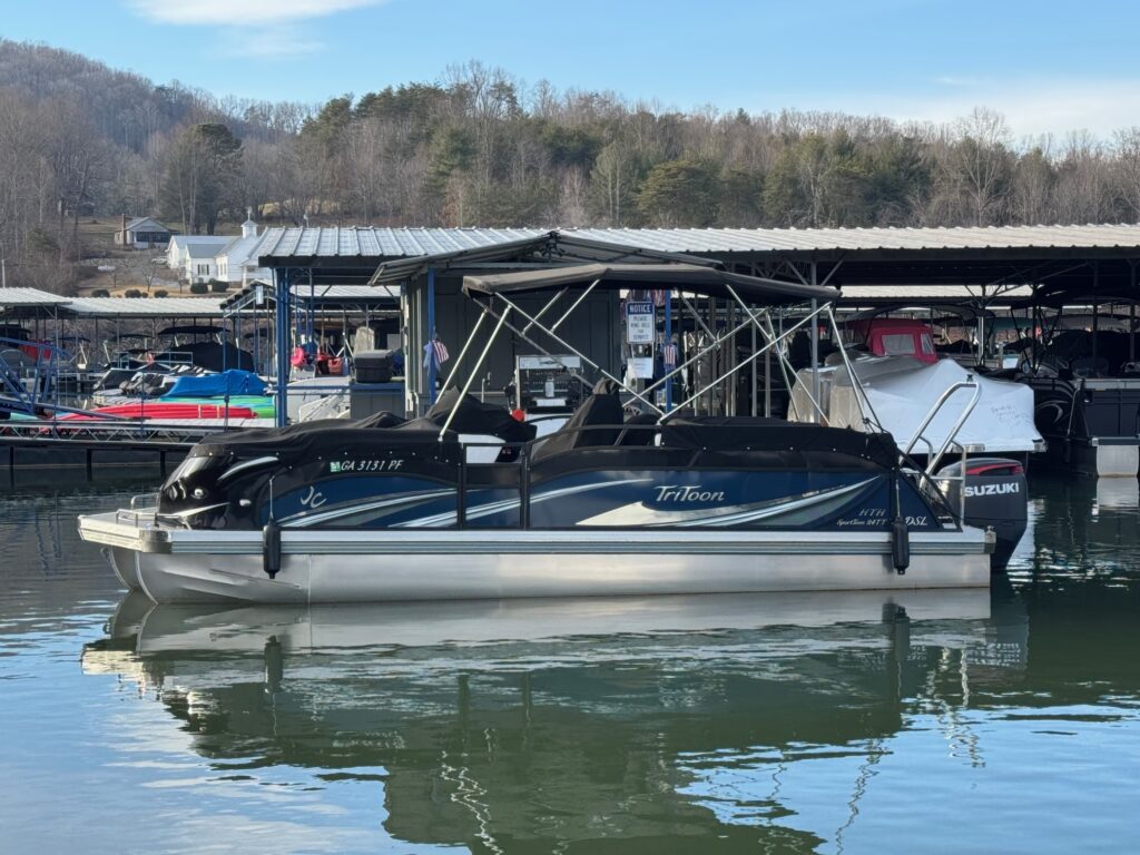 2019 JC TriToon SportToon 24TT for sale lake chatuge hiawassee ga north georgia boat dealers near atlanta chattanooga seneca