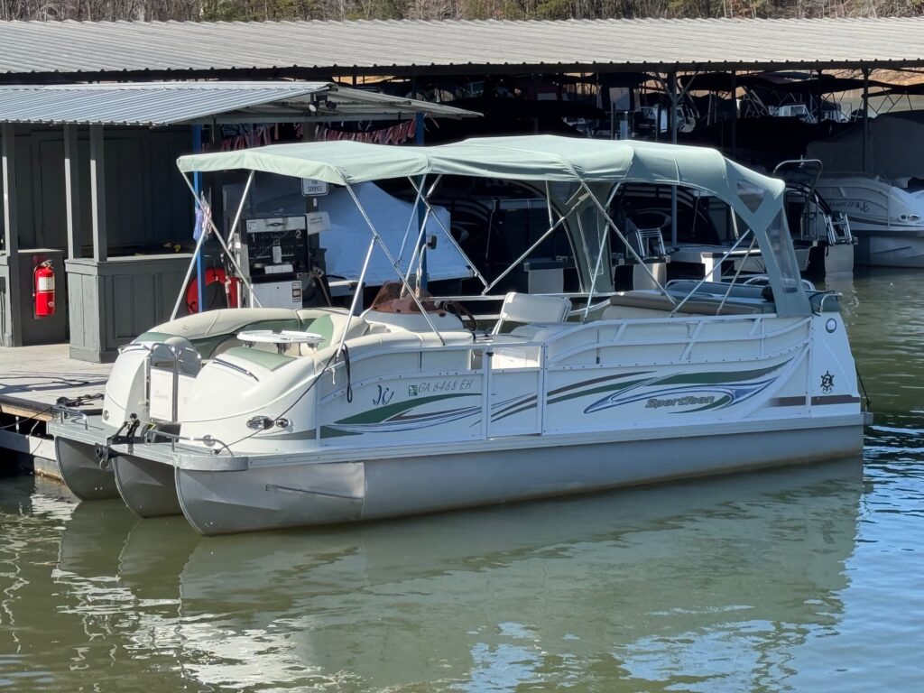 JC TriToon pontoon boat for sale hiawassee north ga atlanta chattanooga seneca asheville nc boat dealers