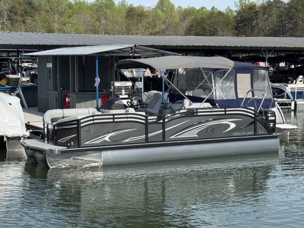 JC TriToon pontoon boat for sale hiawassee north ga atlanta chattanooga seneca asheville nc boat dealers