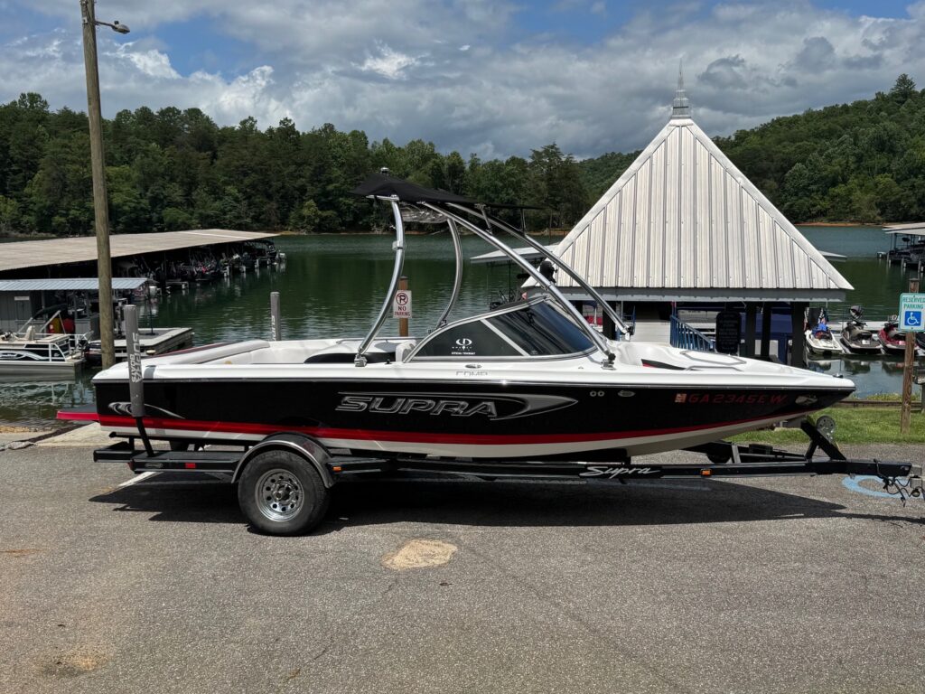 Supra ski boat wakeboard boat for sale on lake chatuge hiawassee ga boat dealers rentals