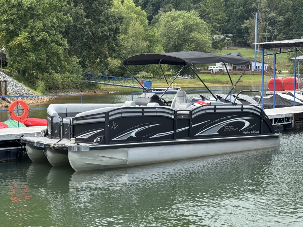 JC TriToon pontoon boat for sale hiawassee north ga atlanta chattanooga seneca asheville nc boat dealers